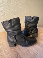 Damen Stiefeletten Rieker Größe 41 schwarz Niedersachsen - Braunschweig Vorschau