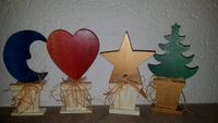 Holzdeko zu Weihnachten 4 Aufsteller aus Holz Nordrhein-Westfalen - Mettingen Vorschau