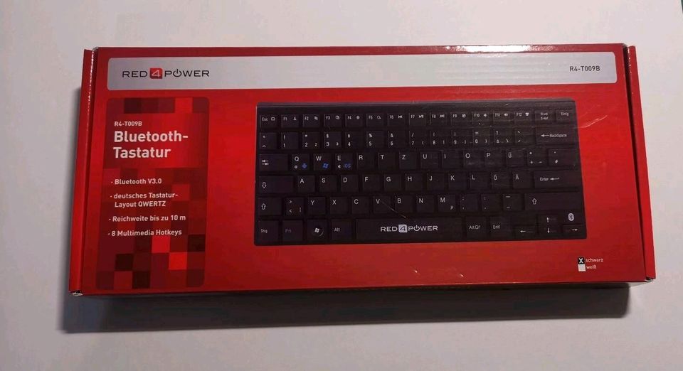 Bluetooth Tastatur Red4Power, kompakt für Android oder PC in Hünfelden