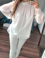 Elegante Bluse Langarmshirt weiß neu S Bayern - Türkheim Vorschau