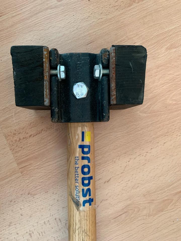 ❗️PROBST Gummihammer Pflasterhammer Betonpflaster 80cm wie neu in Pommelsbrunn