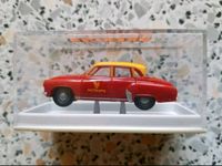 Brekina Modell 1:87 Wartburg 311 Limousine  Mitropa Sachsen - Frohburg Vorschau