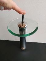 Wasserhahn mit Wasserfsll dickes Glas, chrom NEU Bayern - Krailling Vorschau