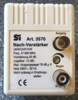 Regelbarer Nachverstärker 20 DB für Kabel TV Anschluss ***** Bayern - Eckersdorf Vorschau