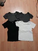 4 Basic Shirts, Unterhemden von H&M, Organic Cotton Bayern - Glonn Vorschau