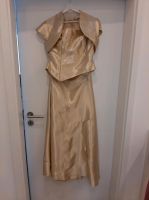 Abendkleid langes Kleid Größe 42 schimmerndes gold Nordrhein-Westfalen - Paderborn Vorschau