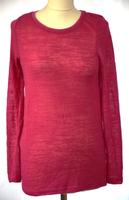GINA Damen Pullover Transparent Rundhals Langarm Pink Gr. 38 Hessen - Herleshausen Vorschau