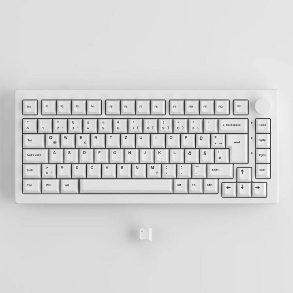 AKKO 5075B Plus "Black on White" Gaming Tastatur in Berlin