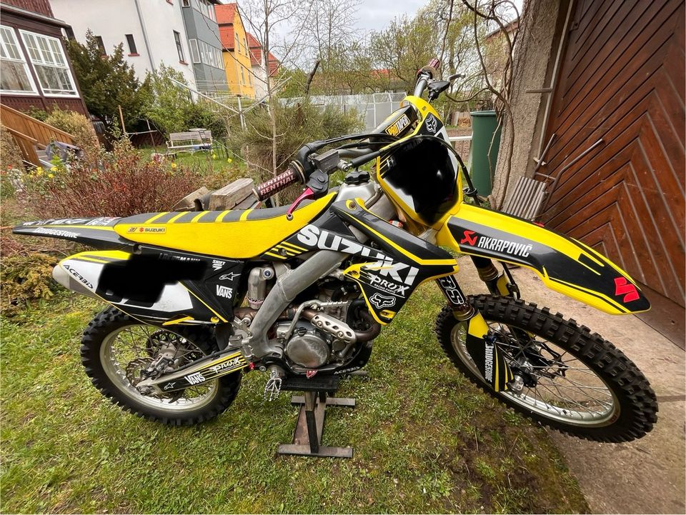 Vollcross Motocross MX Enduro Suzuki RMZ 250 Bj.2015 in Bad Kösen