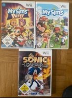 Wii spiele Paket Sonic Sims Bayern - Uffing Vorschau