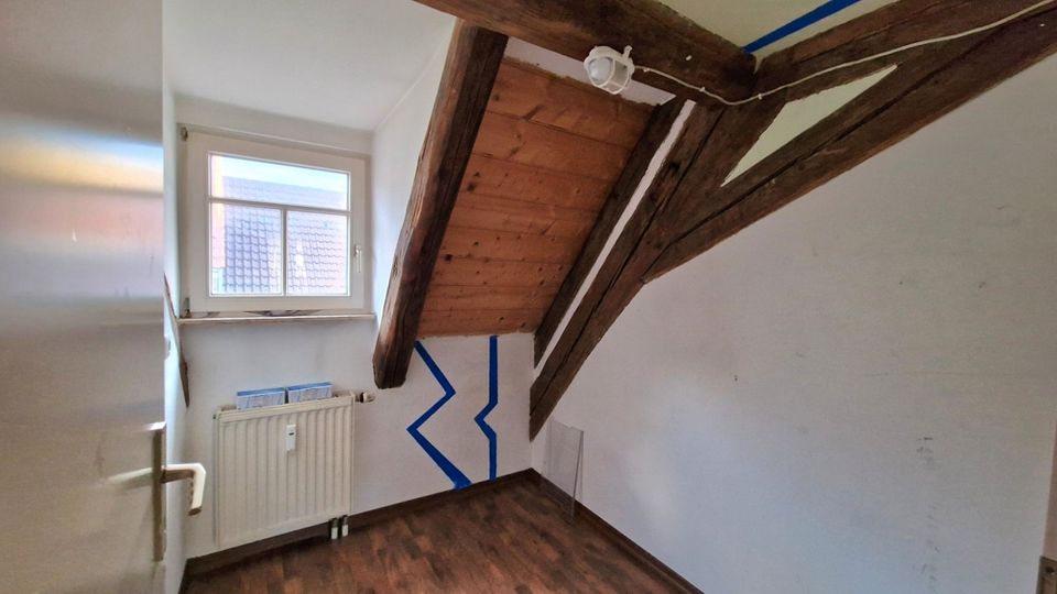 Große 3-Zimmer Maisonettewohnung in denkmalgeschütztem Mehrfamilienhaus in Scheer in Scheer