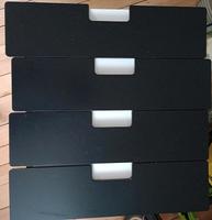 2x Ikea Stuva Malad schwarz kleine Schubladenfront Baden-Württemberg - Karlsruhe Vorschau