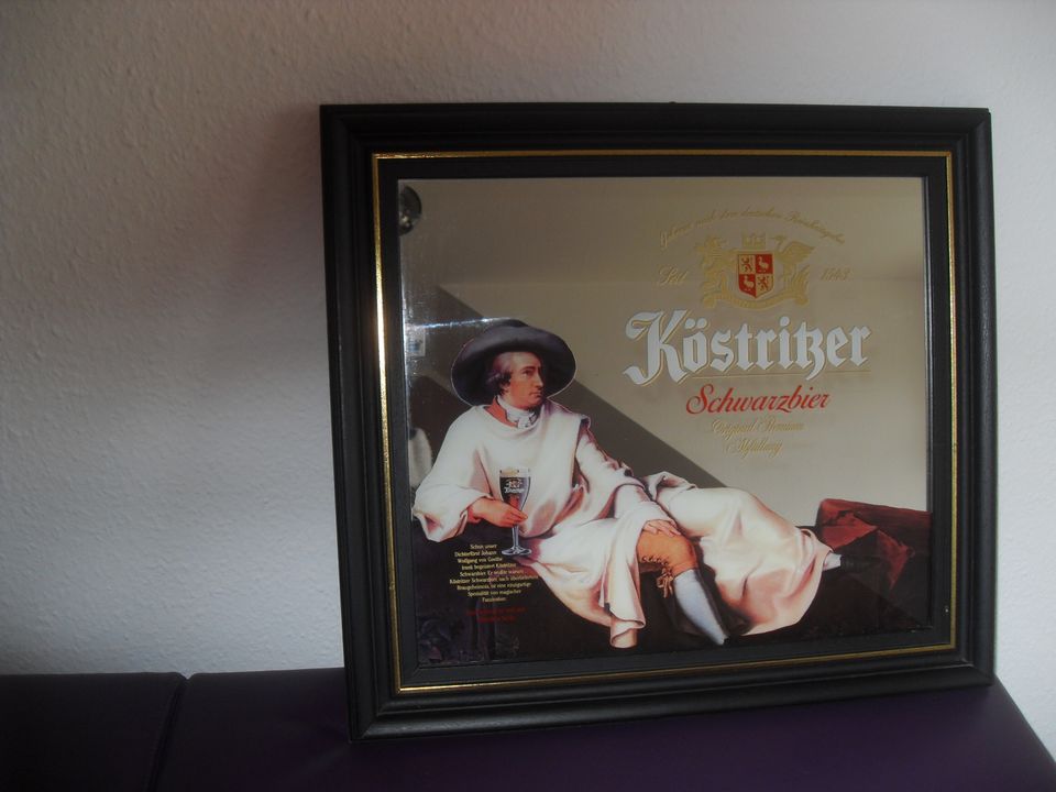 Brauereispiegel Spiegel Köstritzer Schwarzbier in Plauen