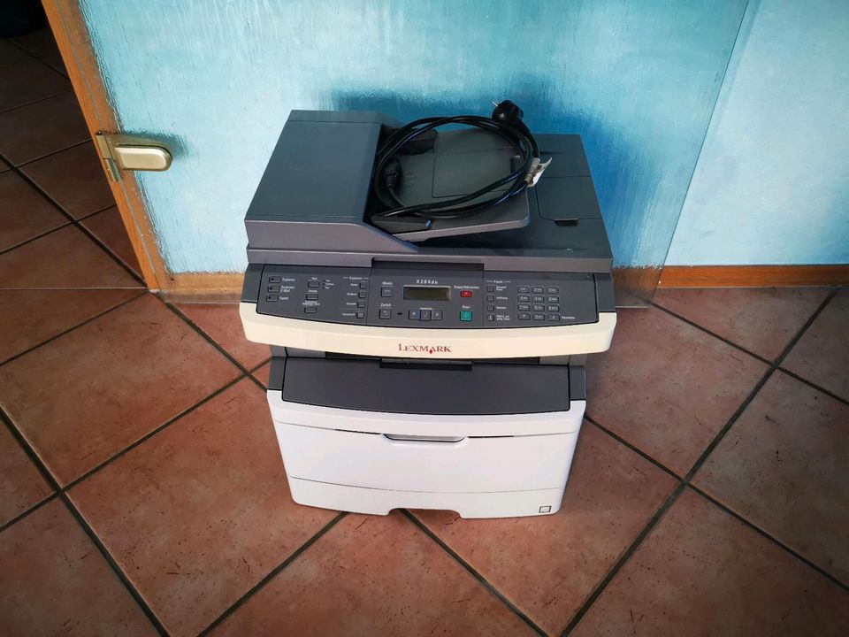 Lexmark x264dn Drucker Fax Kopierer All in one scanner in  Nordrhein-Westfalen - Monheim am Rhein | Drucker & Scanner gebraucht kaufen  | eBay Kleinanzeigen ist jetzt Kleinanzeigen