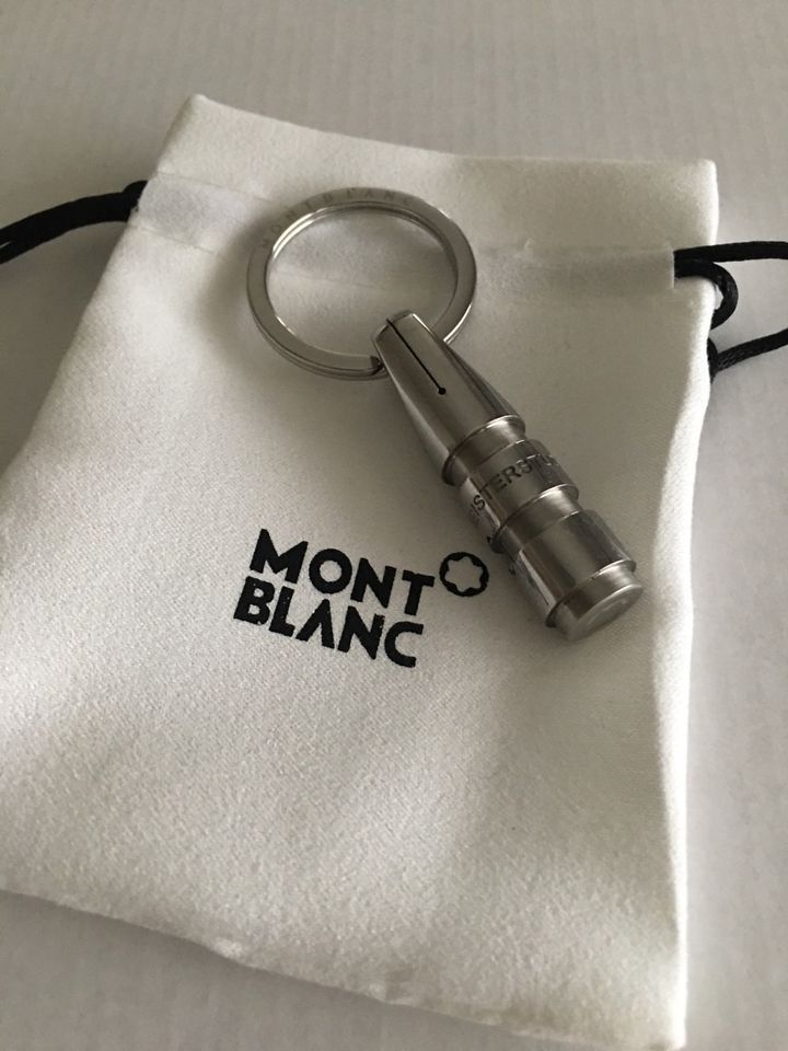 Montblanc Meisterstück Schlüsselanhänger/Schlüsselring Neuwertig in Baar i. Schwaben