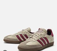 Adidas Samba OG Sneaker Gr: 38 Putty Grey/Maroon/Gold/Metallic Elberfeld - Elberfeld-West Vorschau