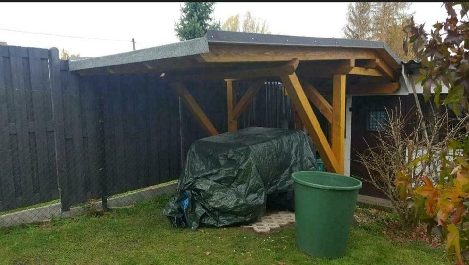 Carport, Werkstatt, Gartenhaus, Vordach, Überdachung in Grimma