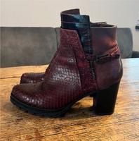 Mjius Stiefel Stiefelette Bordeaux rot Gr. 41 ❤️ Nordrhein-Westfalen - Ladbergen Vorschau
