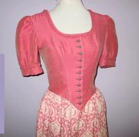 vintage Dirndl rose Gr 36 lang Ärmel Bayern - Tittmoning Vorschau