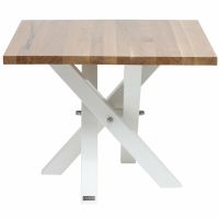Bistro Tisch Küchentisch Esstisch 80x80cm Eiche Stahl weiß Spider Nordrhein-Westfalen - Castrop-Rauxel Vorschau