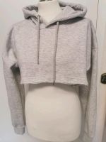  Stradivarius Hoddie Sweatshirt cropped grau Gr.M Bayern - Ebermannstadt Vorschau