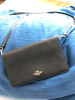 Coach Anna Foldover Clutch schwarz Baden-Württemberg - Meersburg Vorschau