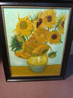 Sonnenblumen von Vincent Van Gogh Acryl replik gemalt Herzogtum Lauenburg - Berkenthin Vorschau