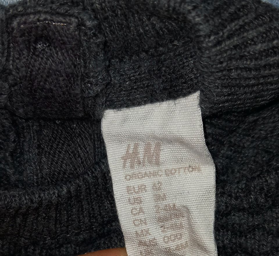 62 H&M dünner Pulli Pullover Strick Waben Struktur in Großostheim