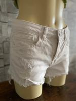 LTB Pamela Shorts S 36 Weiß High Waist Destroyed Jeansshorts Berlin - Lichtenberg Vorschau