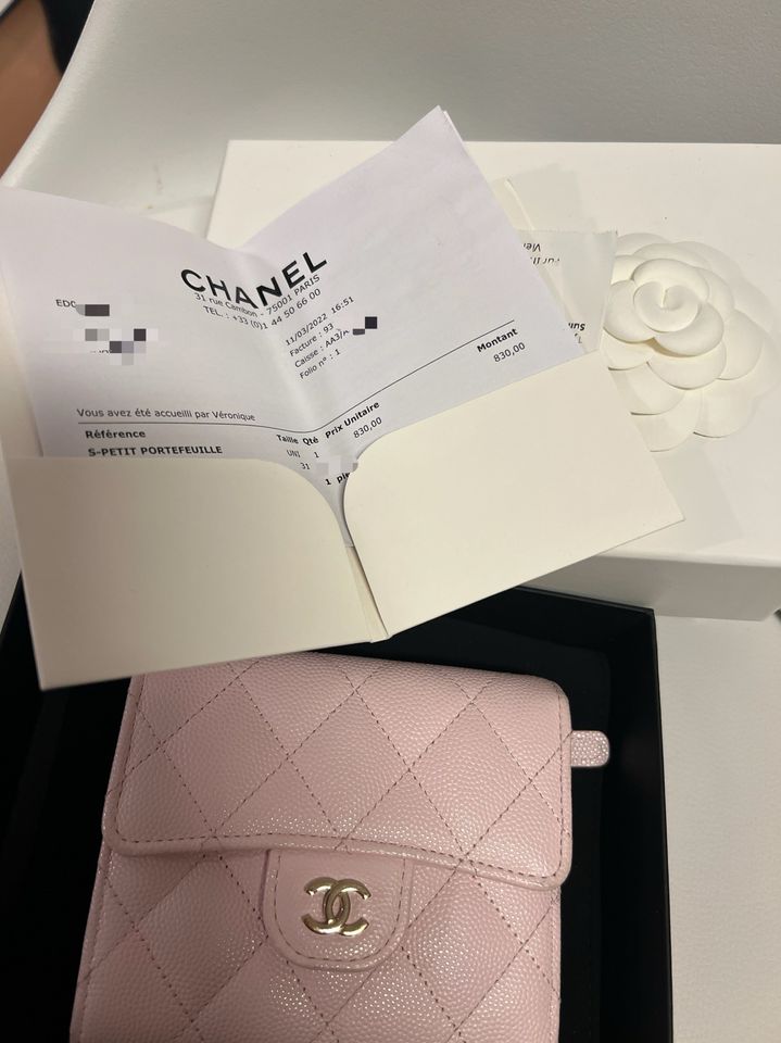 Chanel wallet Geldbeutel Geldbörse Rose Pink in Stuttgart