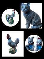 Figuren aus Keramik, bemalt, diverse Formen. Preise ab 3,00€ Baden-Württemberg - Philippsburg Vorschau