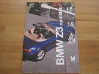 NEU! Prospekt BMW Z3 M roadster + 2.8 + 1.9 + 1.8, 1996, selten! Bayern - Karlsfeld Vorschau