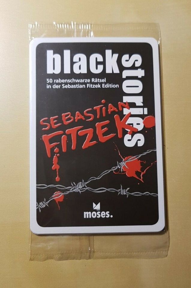 BLACL STORIES - SEBASTIAN FITZEK - PROBIERSPIEL in Duisburg