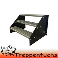 3 Stufen Standtreppe Stahltreppe Breite 120cm Höhe 63cm Schwarz Nordrhein-Westfalen - Hamminkeln Vorschau