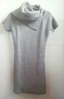 Gina Strick-Minikleid Longpullover grau, Gr. 34 Bayern - Weidenbach Vorschau