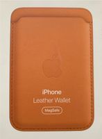 Apple iPhone Leather Wallet Goldbraun mit MagSafe OVP ungeöffnet Bayern - Hinterschmiding Vorschau