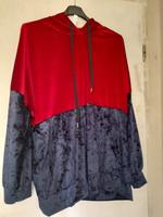 Hoodie mit Kapuze aus Viskose und Elasthan Oversize Niedersachsen - Unterlüß Vorschau