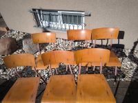 DDR Schulmöbel Stühle Klassenzimmer Stuhl Holzstühle Sachsen - Borna Vorschau