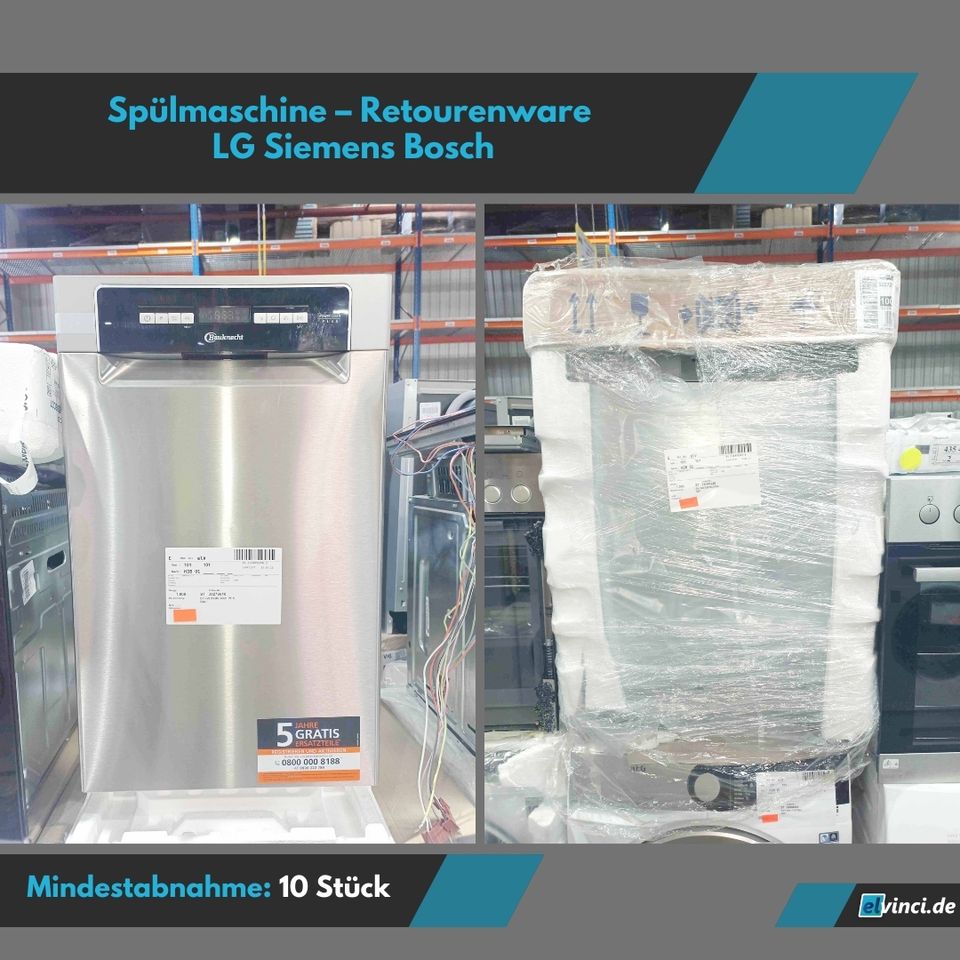 Spülmaschine – Retourenware LG Siemens Bosch in Nürnberg (Mittelfr)