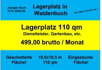 Stellfäche, Lagerfläche, Lagerplatz, Lagercontainer 20 Fuss Baden-Württemberg - Waldenbuch Vorschau