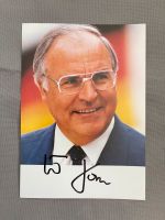 Original signierte Autogrammkarte von HELMUT KOHL Bundeskanzler Hessen - Baunatal Vorschau