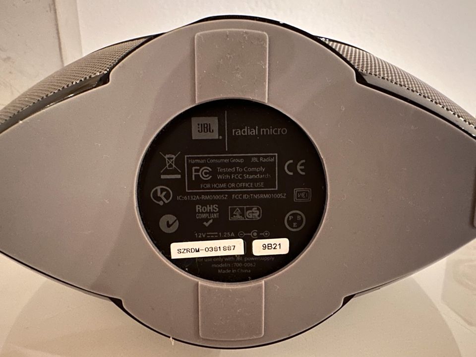 JBL Radial micro Lautsprecher-System inkl. Fernbedienung in Langenfeld