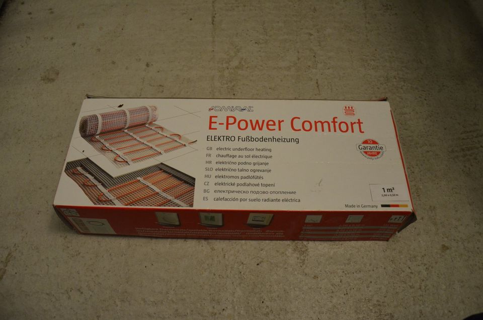 Admiral E-Power Fußbodenheizung Comfort in Altona - Hamburg Lurup | eBay  Kleinanzeigen ist jetzt Kleinanzeigen