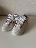Puma weiß/goldene Schuhe 36 Bayern - Euerbach Vorschau