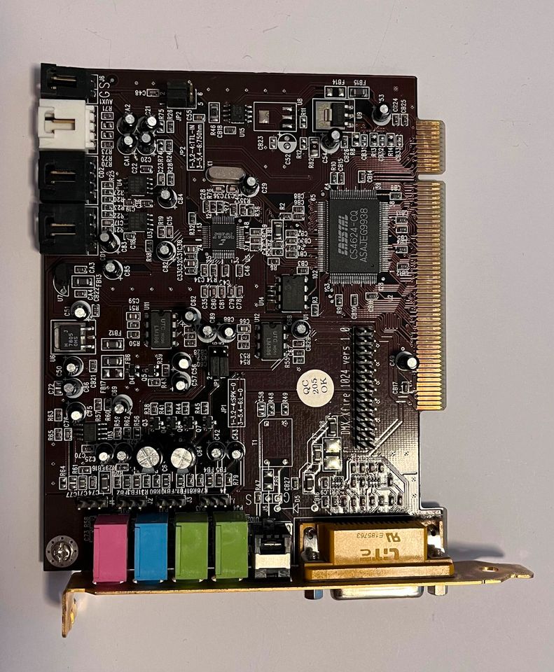 Terratec DMX XFire 1024 Audio Accelerator Soundkarte PCI in Ditzingen