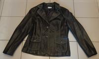 Lederjacke aus Echtleder von Bonita in dunkelgrau, Gr.42+WIE NEU+ Sachsen - Wiedemar Vorschau