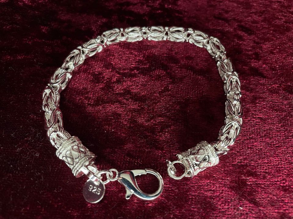 ⭐️ 925 SILBER ⭐️ Königskette + Armband ⭐️ NEU ⭐️ Kette ⭐️ Set ⭐️ in Hannover