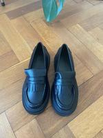 Schwarze Chunky Leder Stuttgart - Stuttgart-Nord Vorschau