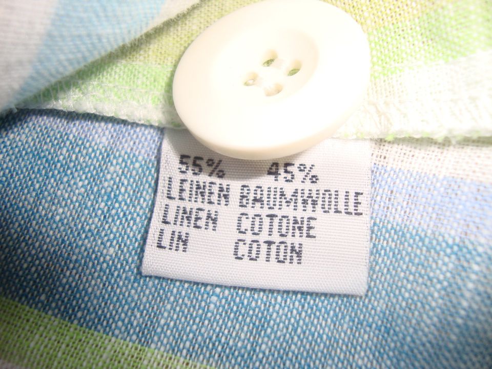 leichte Jacke / Blazer von Chicc, Leinen und Baumwolle, Gr. 48 in Bad Schönborn