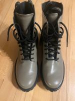 ECCO Tredtray Schuhe Stiefel Stiefeletten Boots Grey Leder Gr. 39 Hessen - Niestetal Vorschau